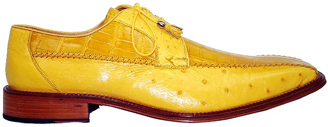 Yellow sales alligator shoes